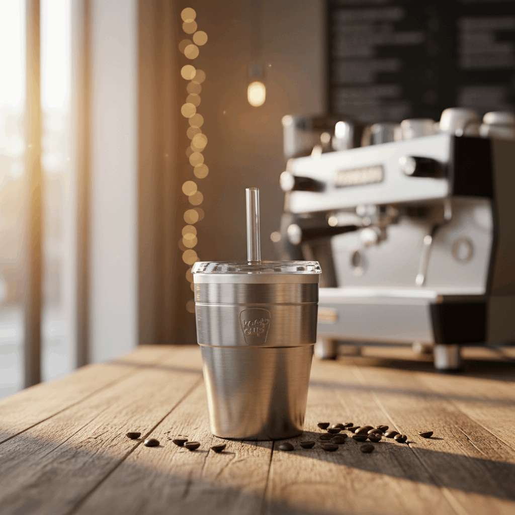 KeepCup Thermal Nitro cold cup with lid