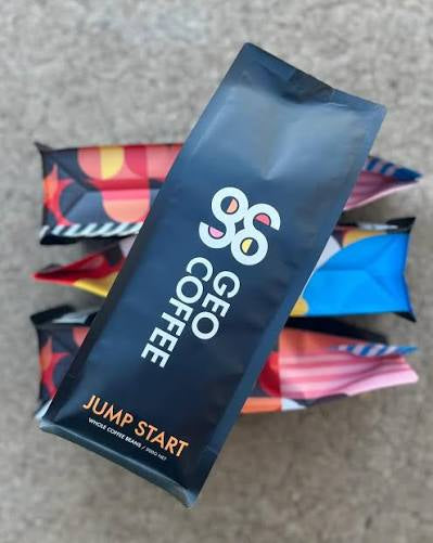 Geo Origins whole roasted coffee beans