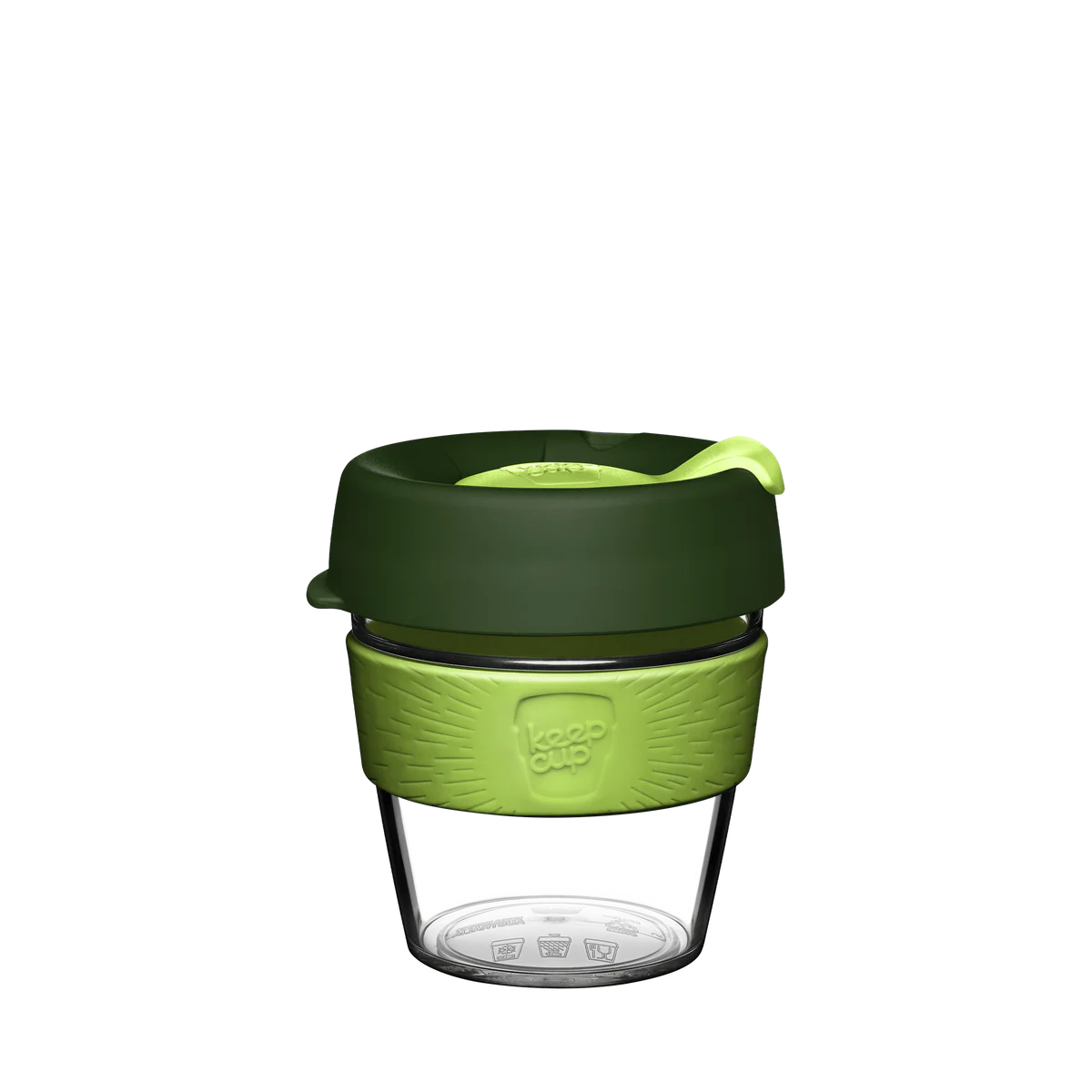 Original KeepCup reusable coffee cup in green