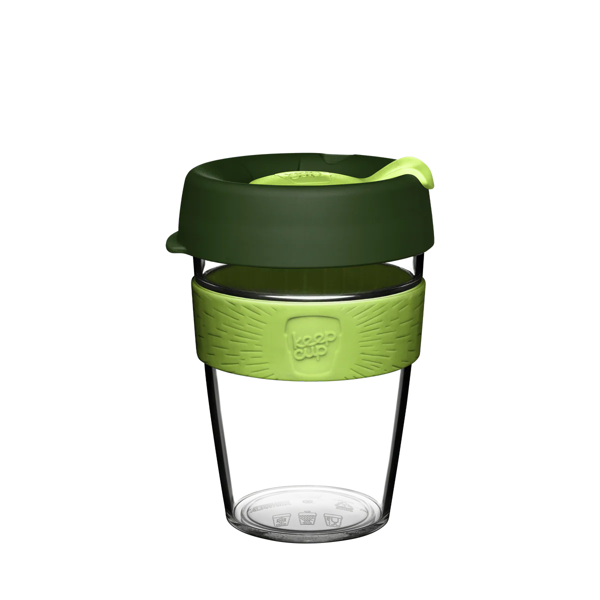 Original KeepCup in green, side view