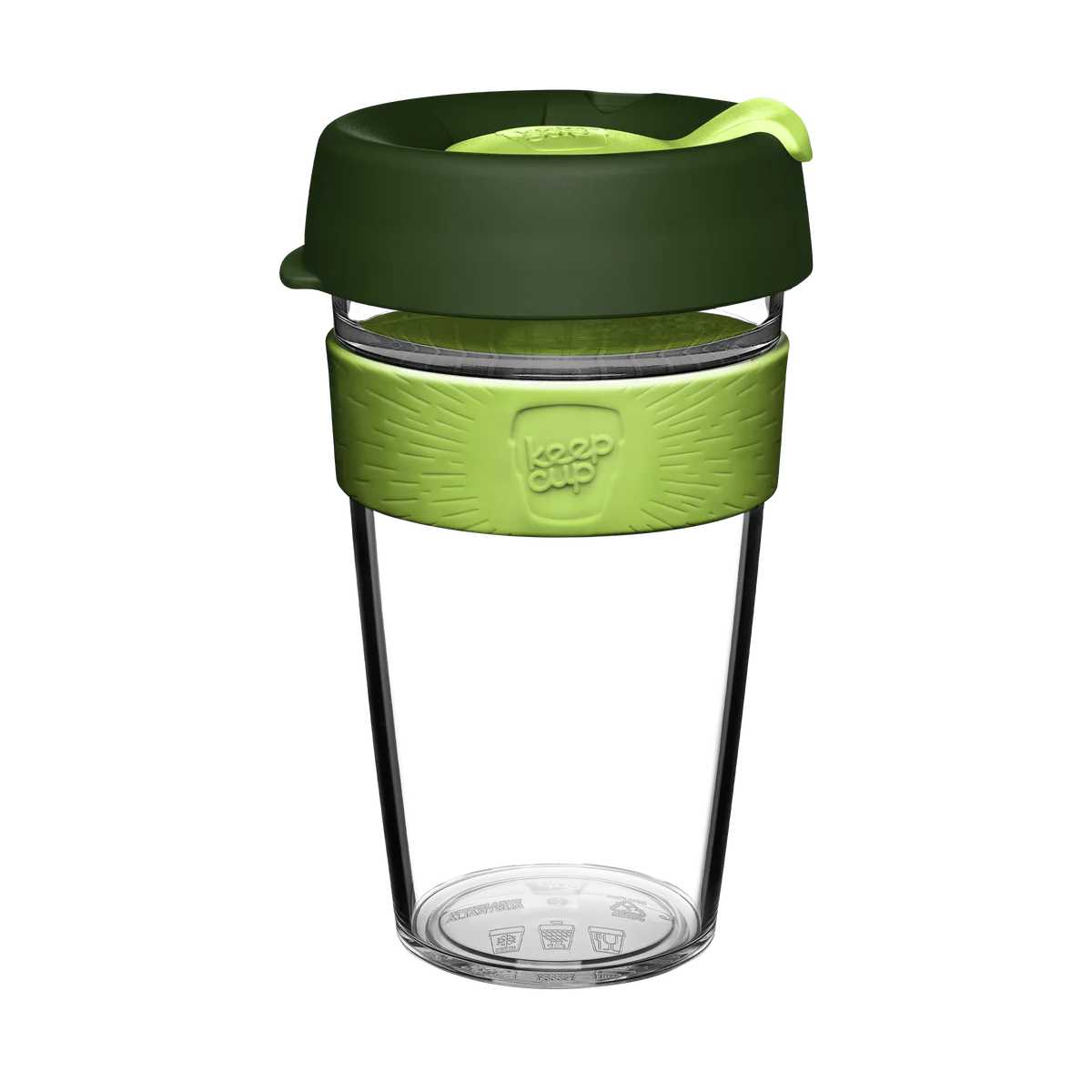 Original KeepCup in green with lid