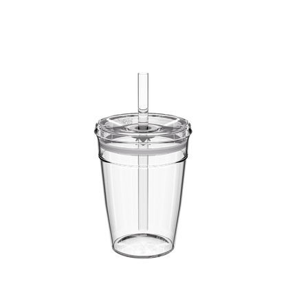 KeepCup Cold Cup reusable clear cup with straw