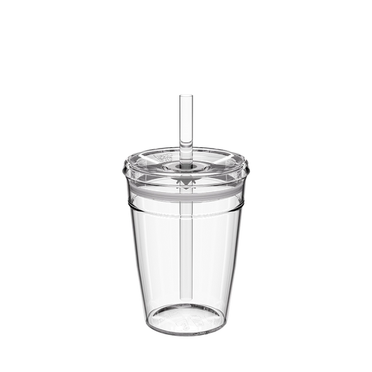 KeepCup Cold Cup reusable clear cup with straw