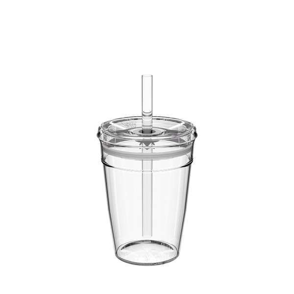 KeepCup Cold Cup reusable clear cup with straw