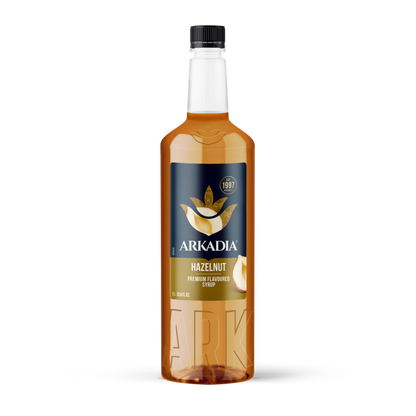 Arkadia Hazelnut syrup 1L bottle