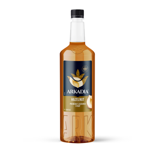 Arkadia Hazelnut syrup 1L bottle