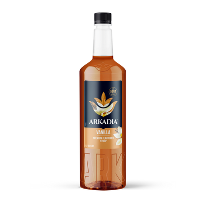 Arkadia Vanilla syrup 1L bottle