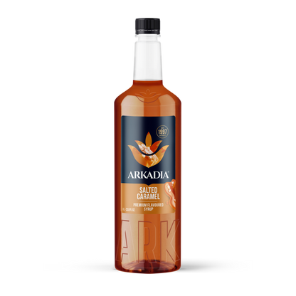 Arkadia Salted Caramel syrup 1L bottle