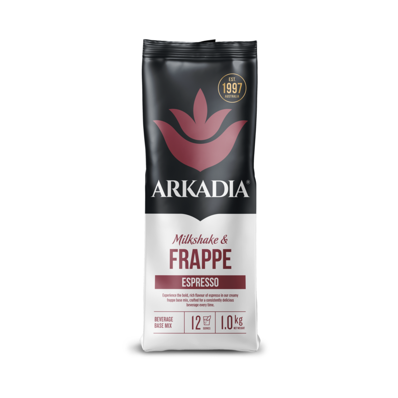 Arkadia espresso milkshake and frappe base mix 1kg pack