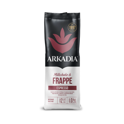 Arkadia espresso milkshake and frappe base mix 1kg pack