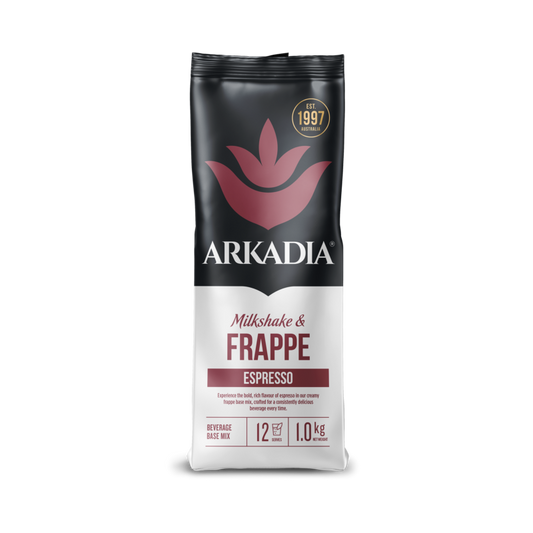 Arkadia espresso milkshake and frappe base mix 1kg pack