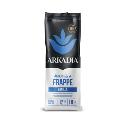 Arkadia vanilla milkshake and frappe base mix 1kg pack