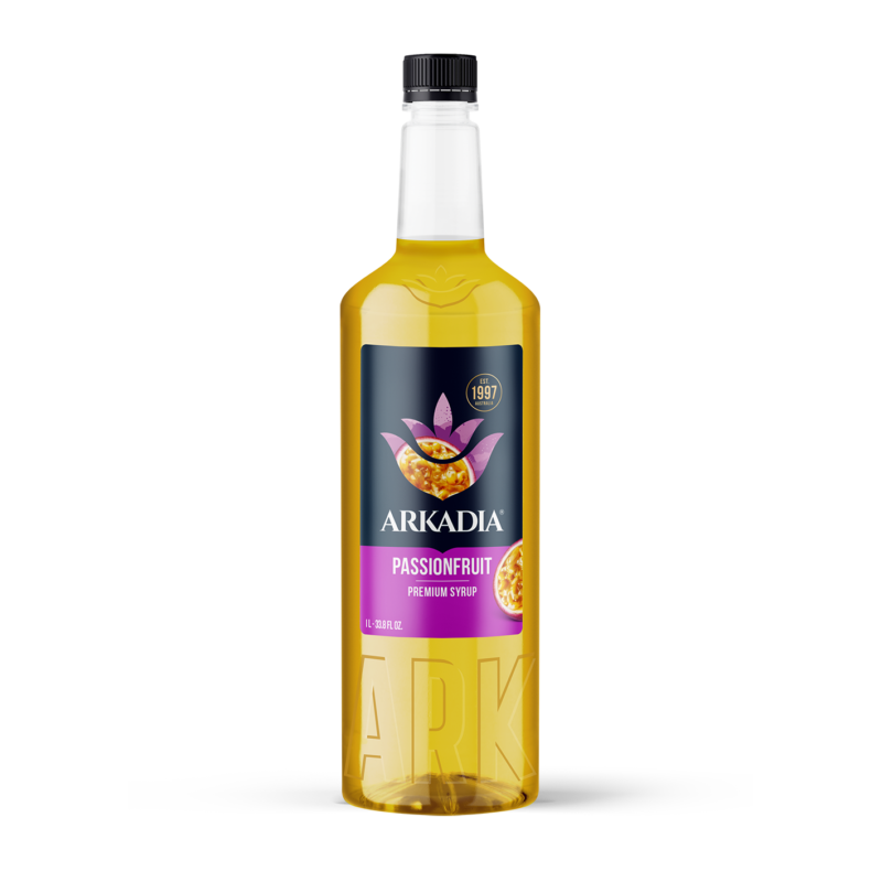Arkadia Passionfruit syrup 1L bottle