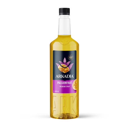 Arkadia Passionfruit syrup 1L bottle