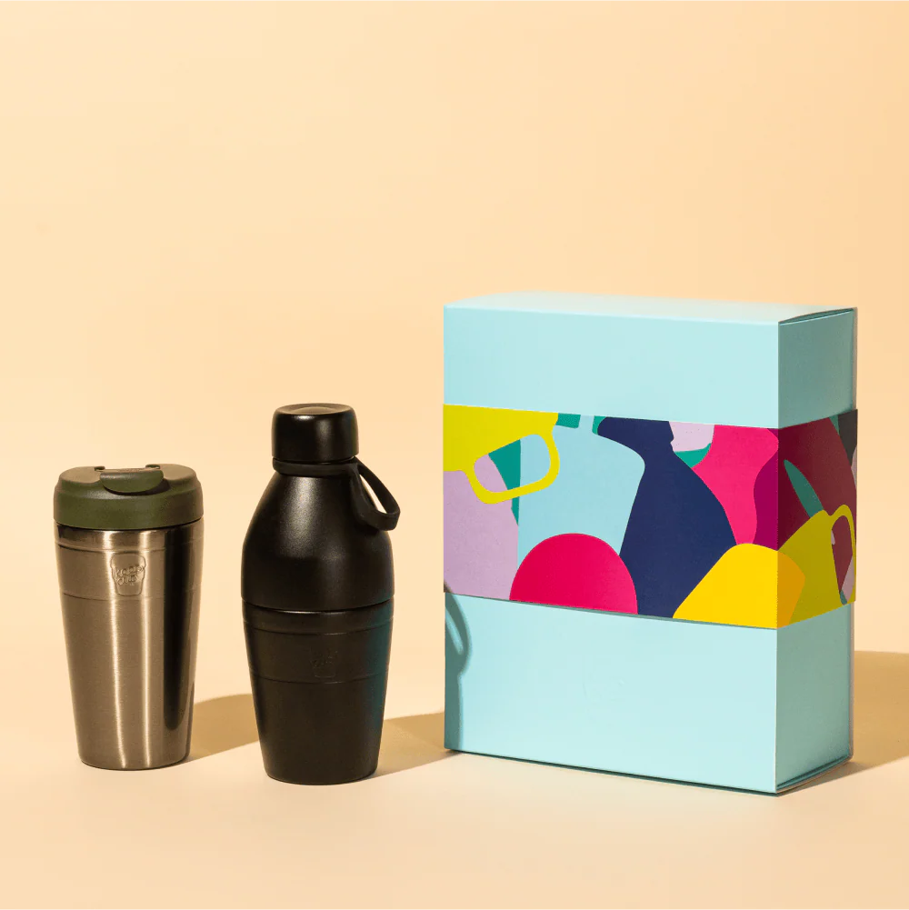 KeepCup Deskside Warrior bundle packaging
