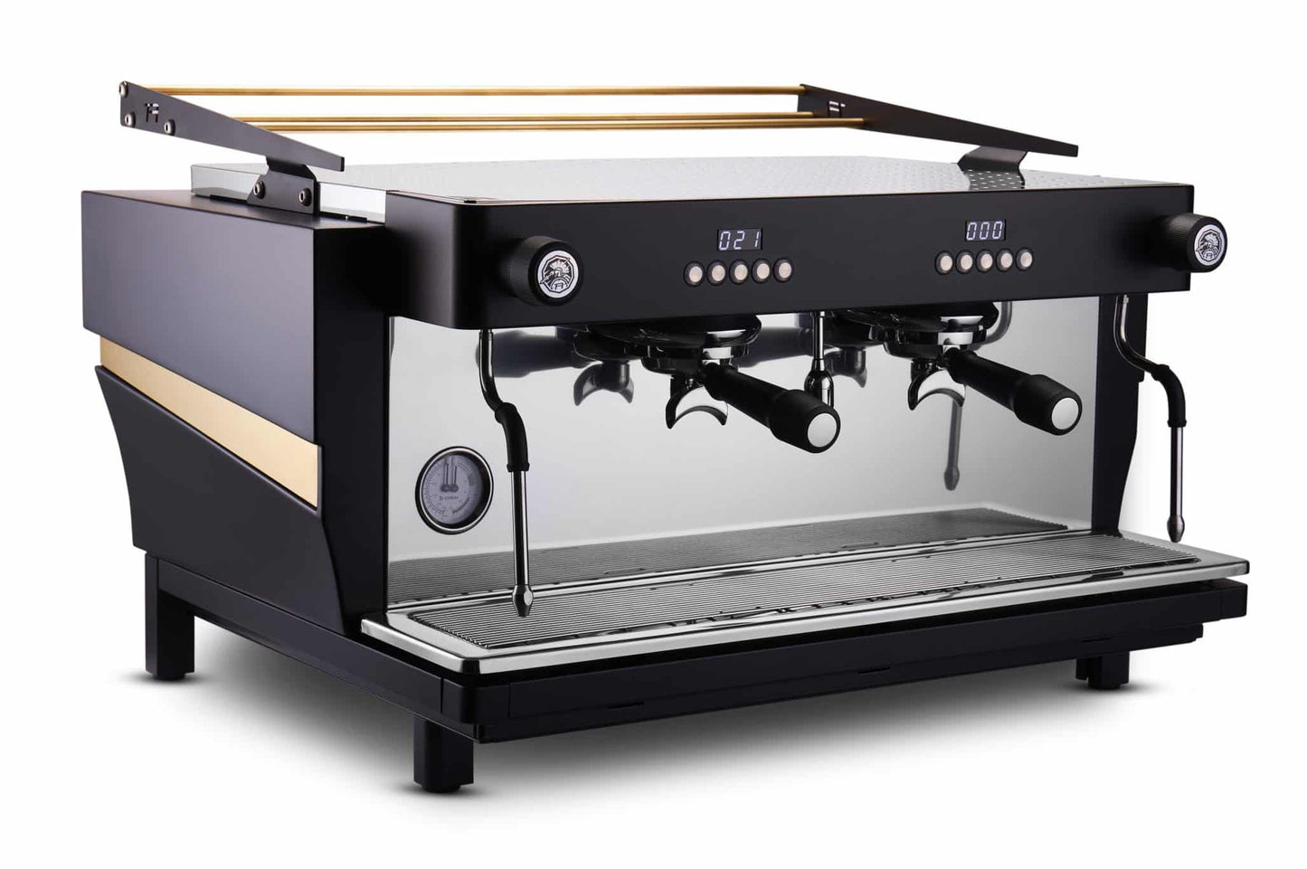 Ruggero JS80 2 group in black, front